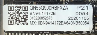 MAIN PARA TV SAMSUNG 8K Ultra HD Smart / NUMERO DE PARTE BN94-14172B / BN41-02705B / BN97-16286H / PANEL CY-TR055JLLVDH / MODELO QN55Q900RBFXZA FC04 / QN55Q900RBFXZA / QN55Q900RBF - Imagen 2